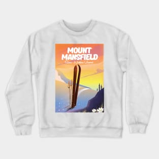 Mount Mansfield Stowe northern Vermont Crewneck Sweatshirt